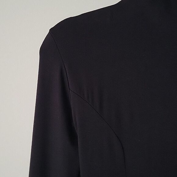 NWT Kelly Bergin Black Turtleneck Top Bodysuit Long Sleeve One Piece Shapewear - Picture 5 of 15